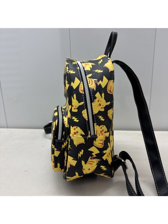 Loungefly Pokemon Pikachu All-Over Print Mini Backpack Black main image 6